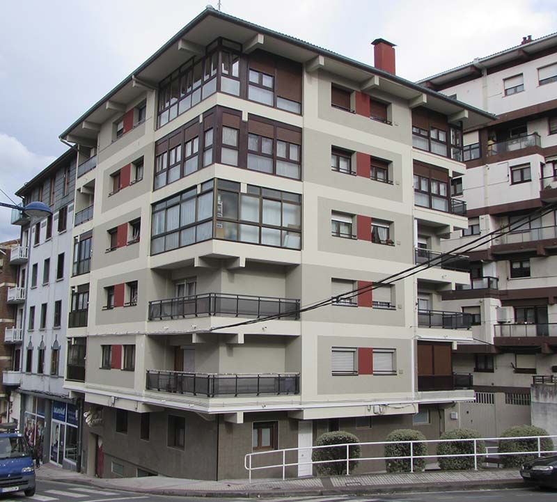 Arkiteder - Estudio de Arquitectura en Donostia fachada de edificio